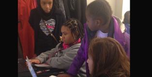 young black girls in STEM